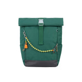 Ari Rolltop Backpack Set | Rowan Bag Charm, Forest Green