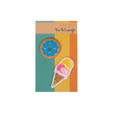 Sticker Patch: Doughnut & Ice Cream