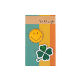Sticker Patch: Smile & Clover